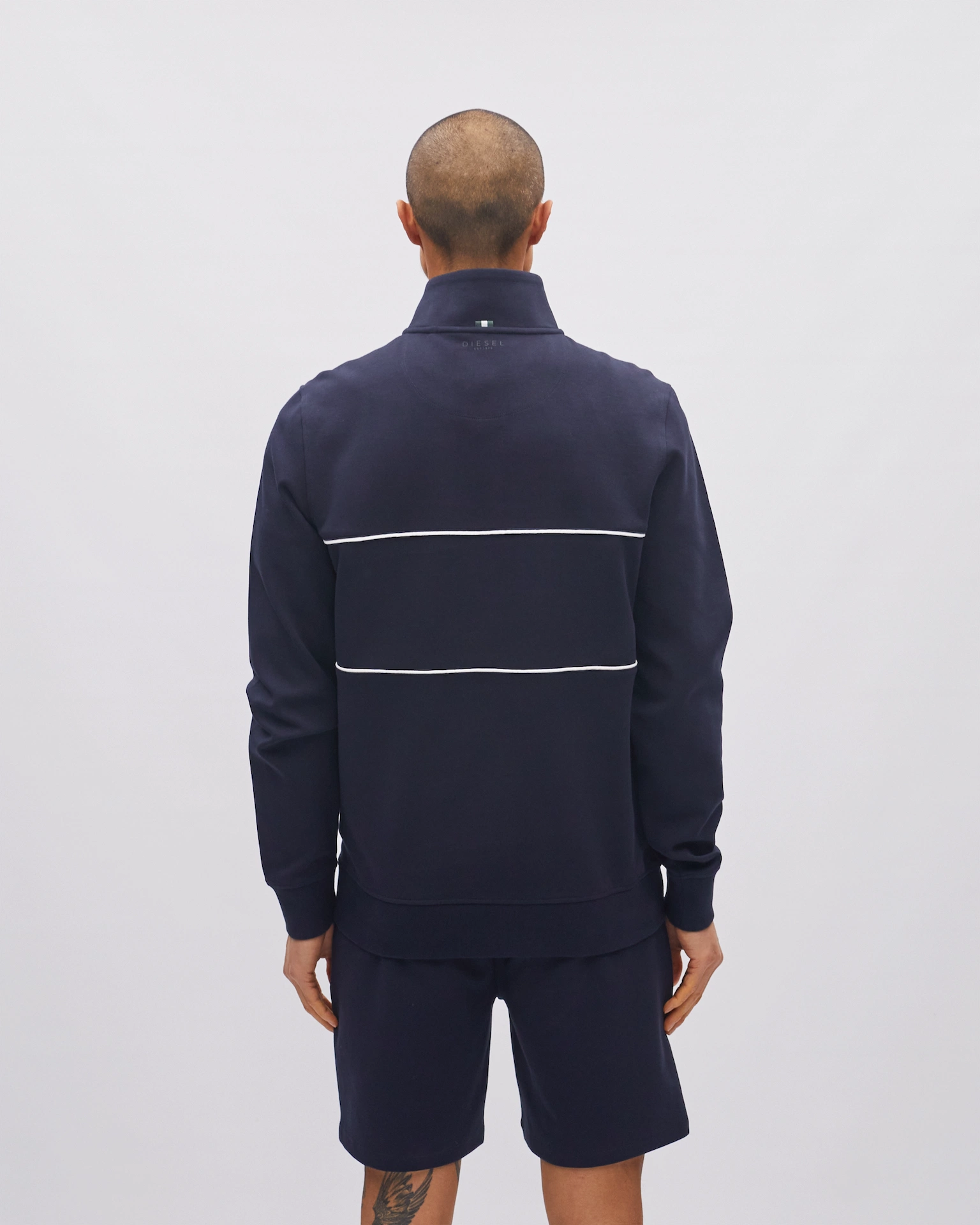 Simon Half Zip Midnight Blue