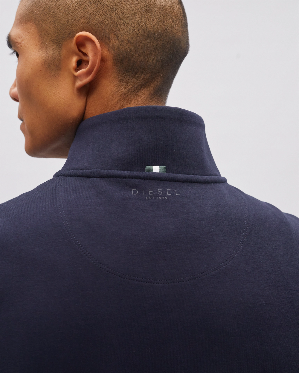 Simon Half Zip Midnight Blue