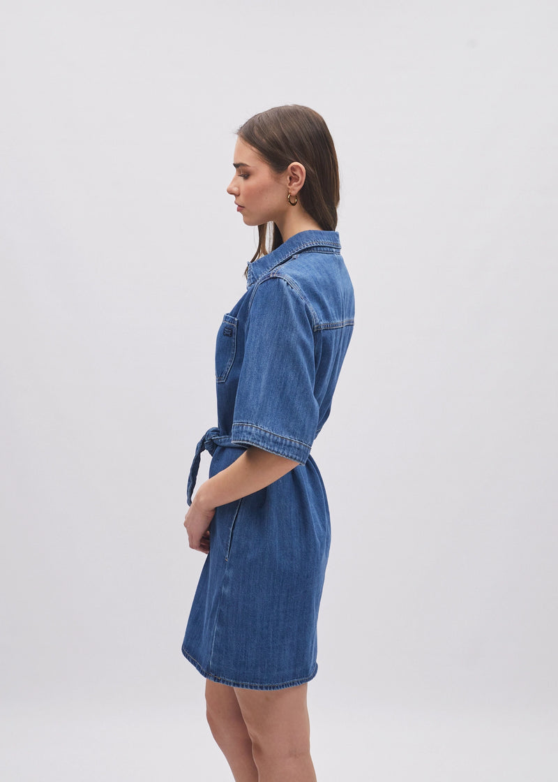 Solar Dress Denim