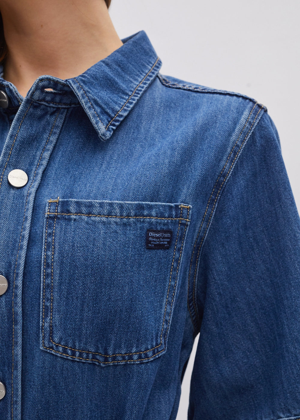 Solar Dress Denim