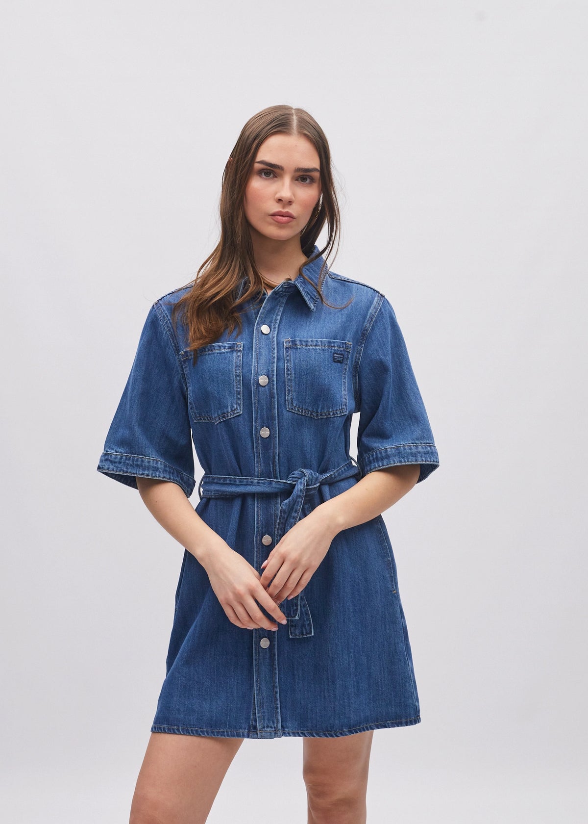 Solar Dress Denim