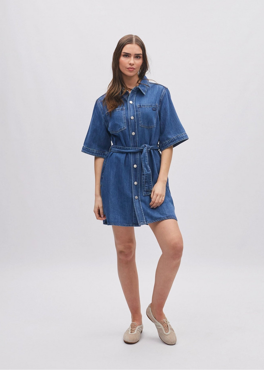Solar Dress Denim