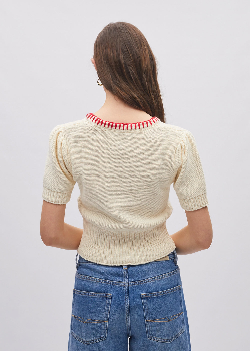 Sophie Knit Dove White