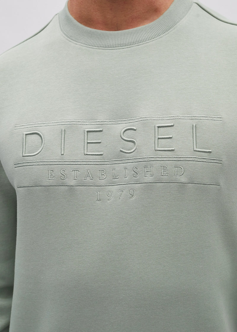 Stefan Sweatshirt Tidal Green