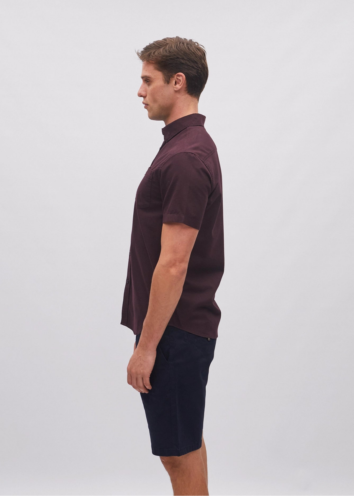 Sullivan SS Shirt Dark Prune