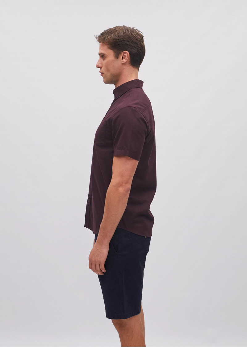 Sullivan SS Shirt Dark Prune