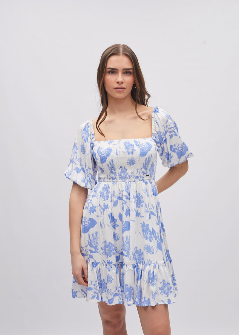 Sunny Dress Blue Daisy