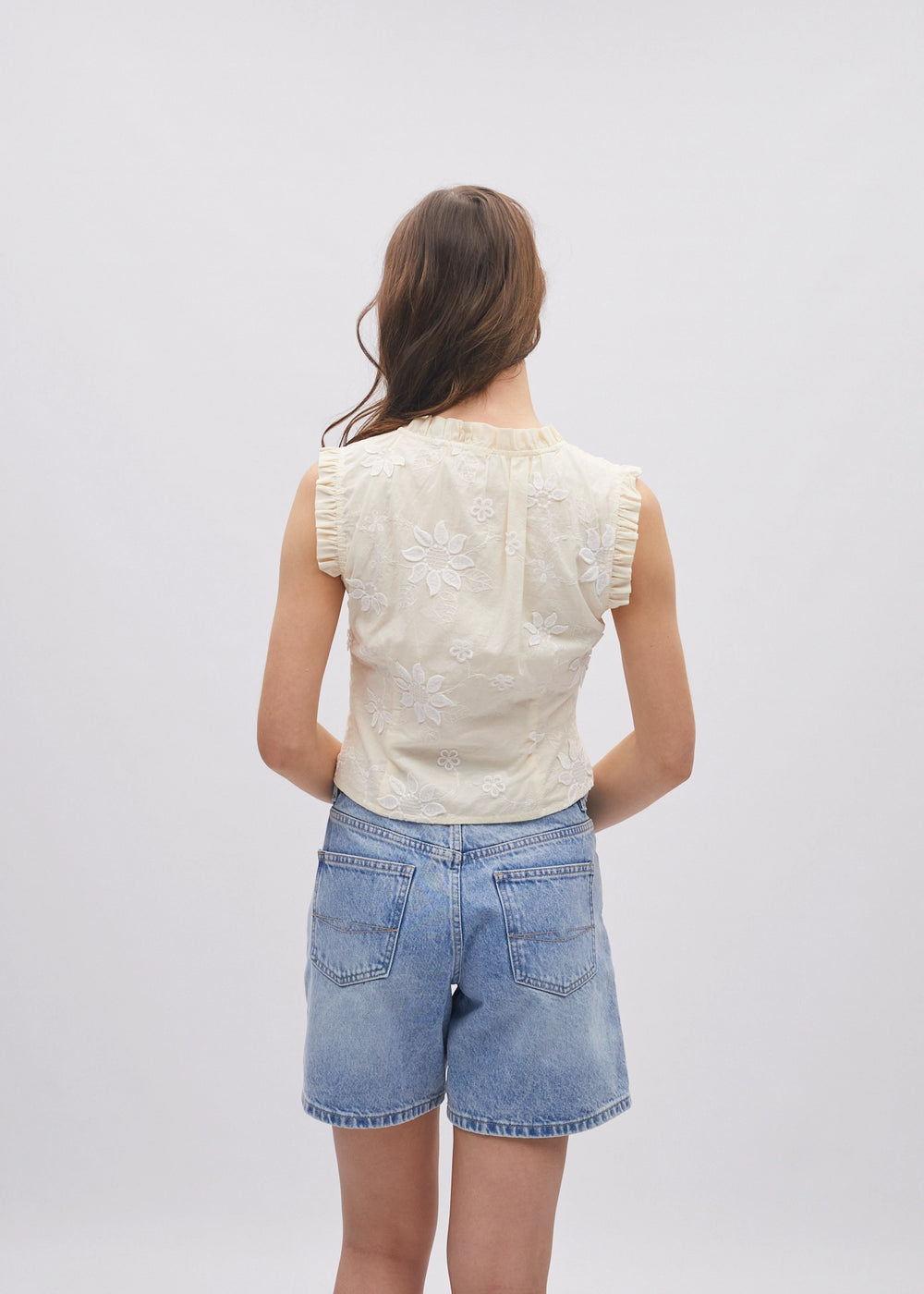 Suzie Top Butter Yellow