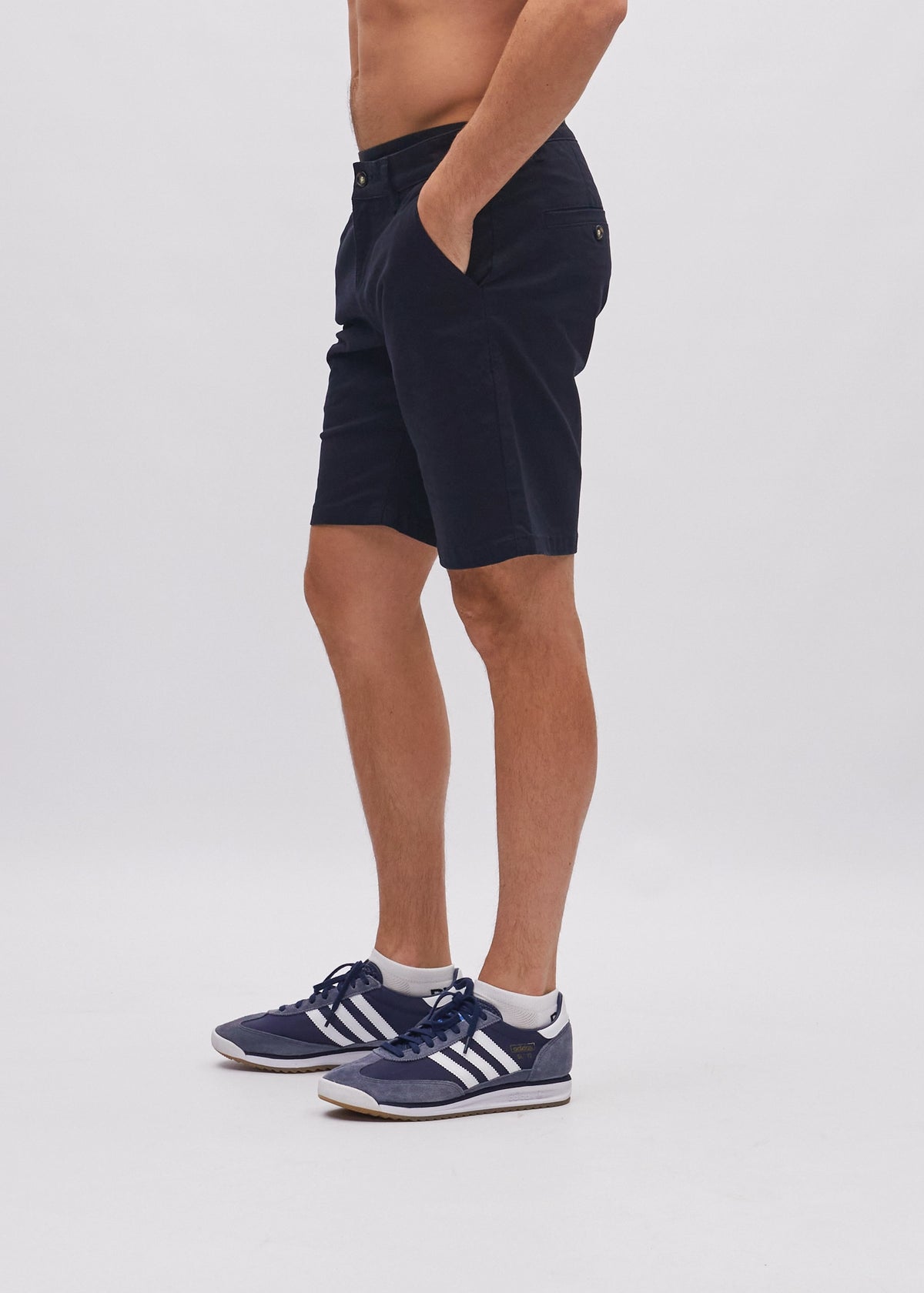 Sven Chino Shorts Midnight Blue
