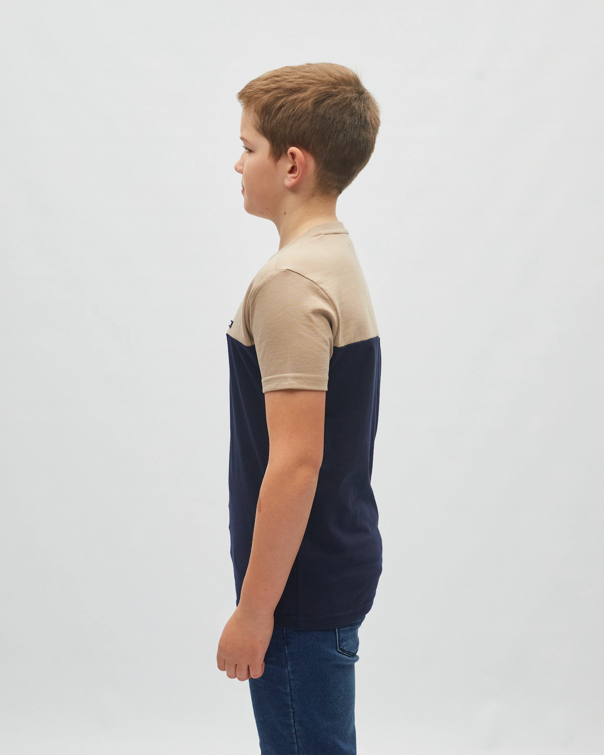 Sydney Tee Sand/Navy