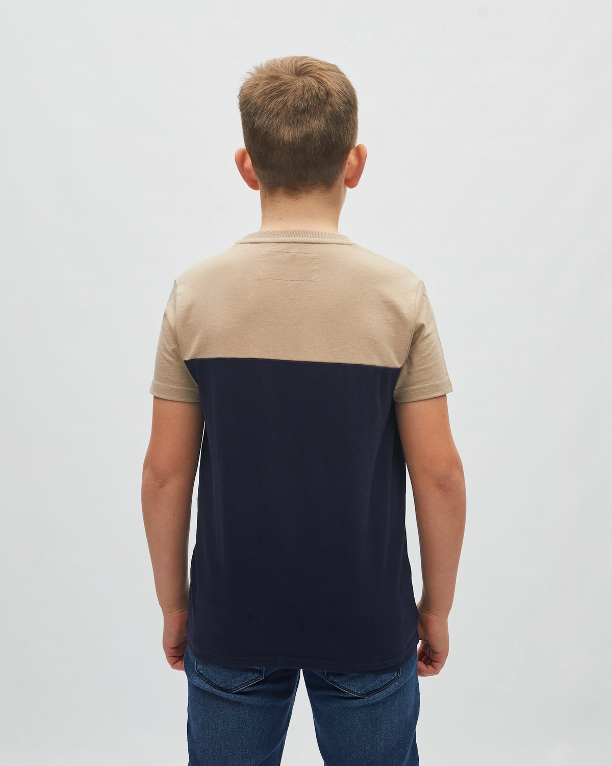 Sydney Tee Sand/Navy