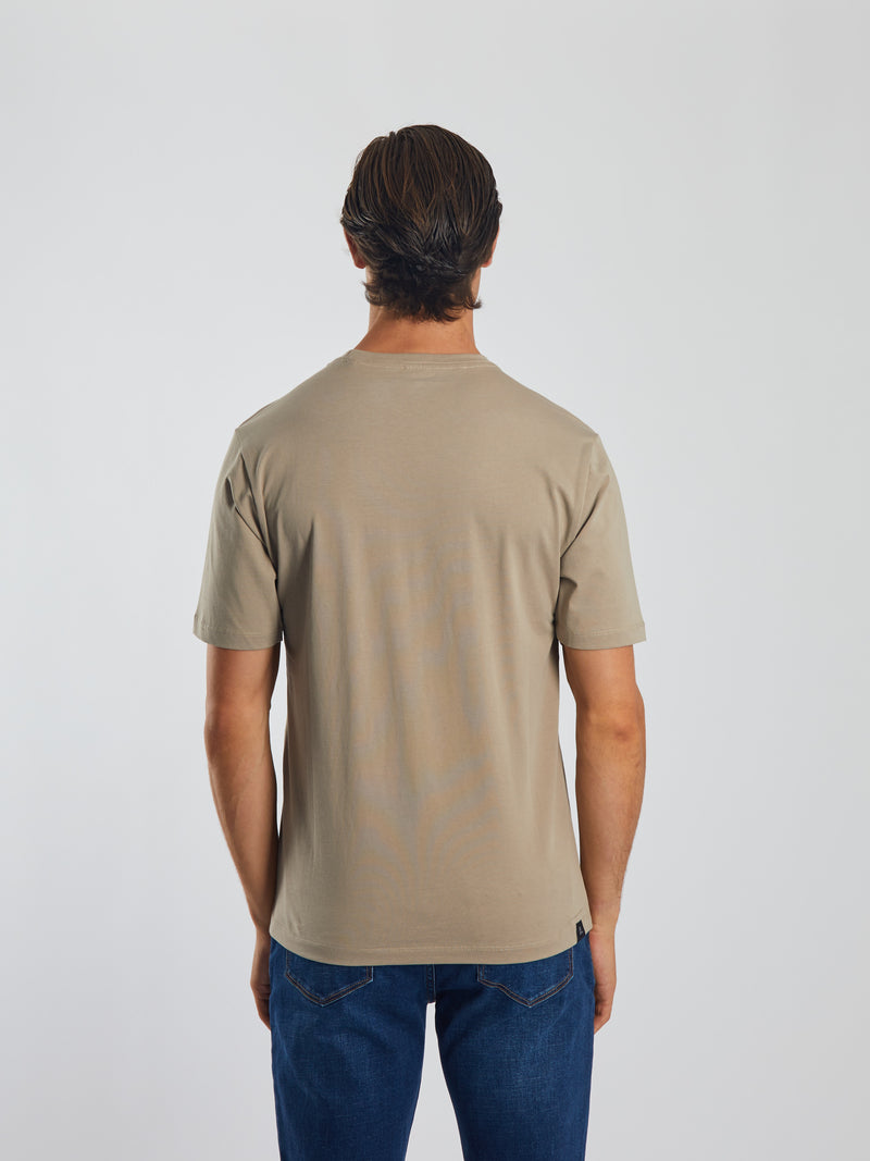 Soren Tee Stone Biscuit