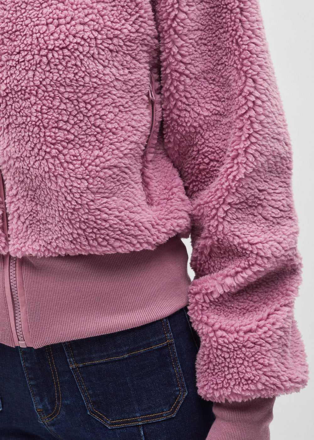 Thea Fleece Jacket NY Pink