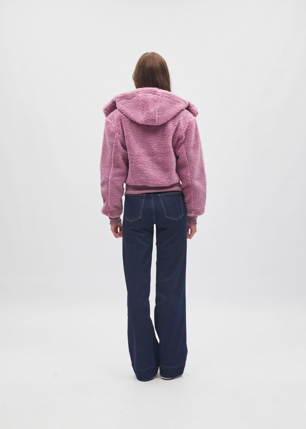 Thea Fleece Jacket NY Pink