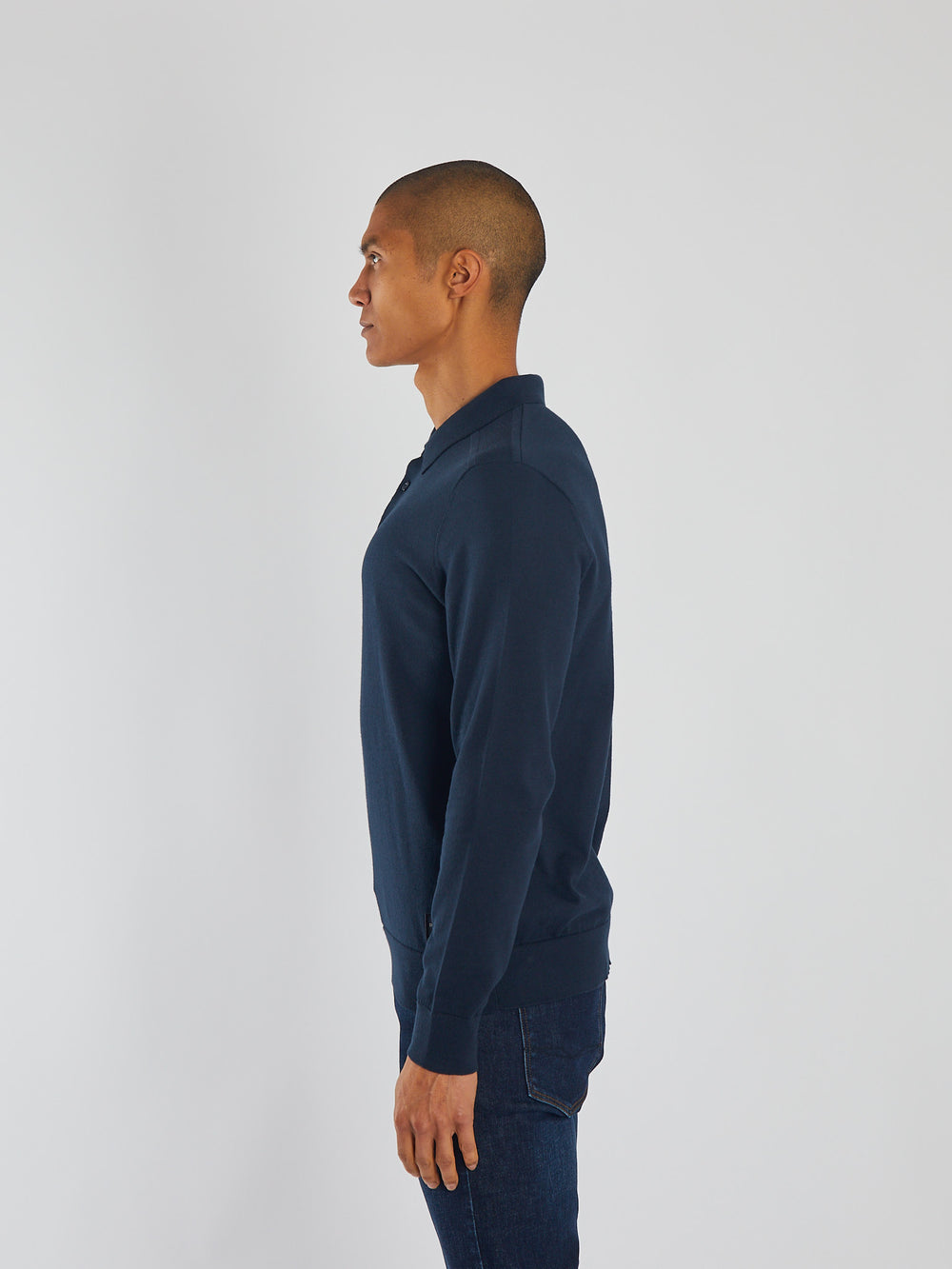 Trey Polo Knit North Navy