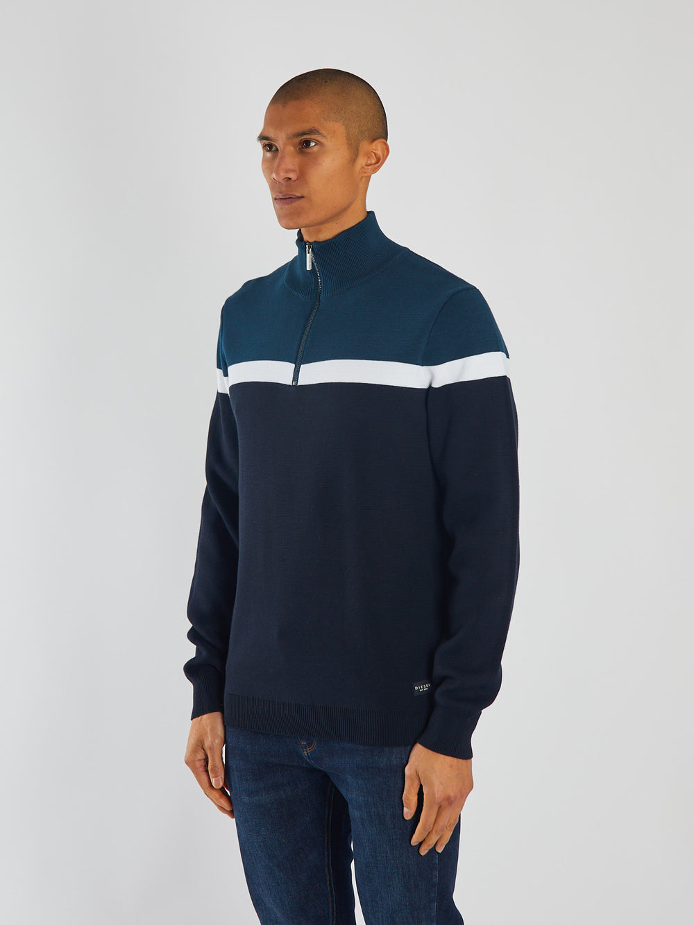 Tully Half Zip Midnight Teal