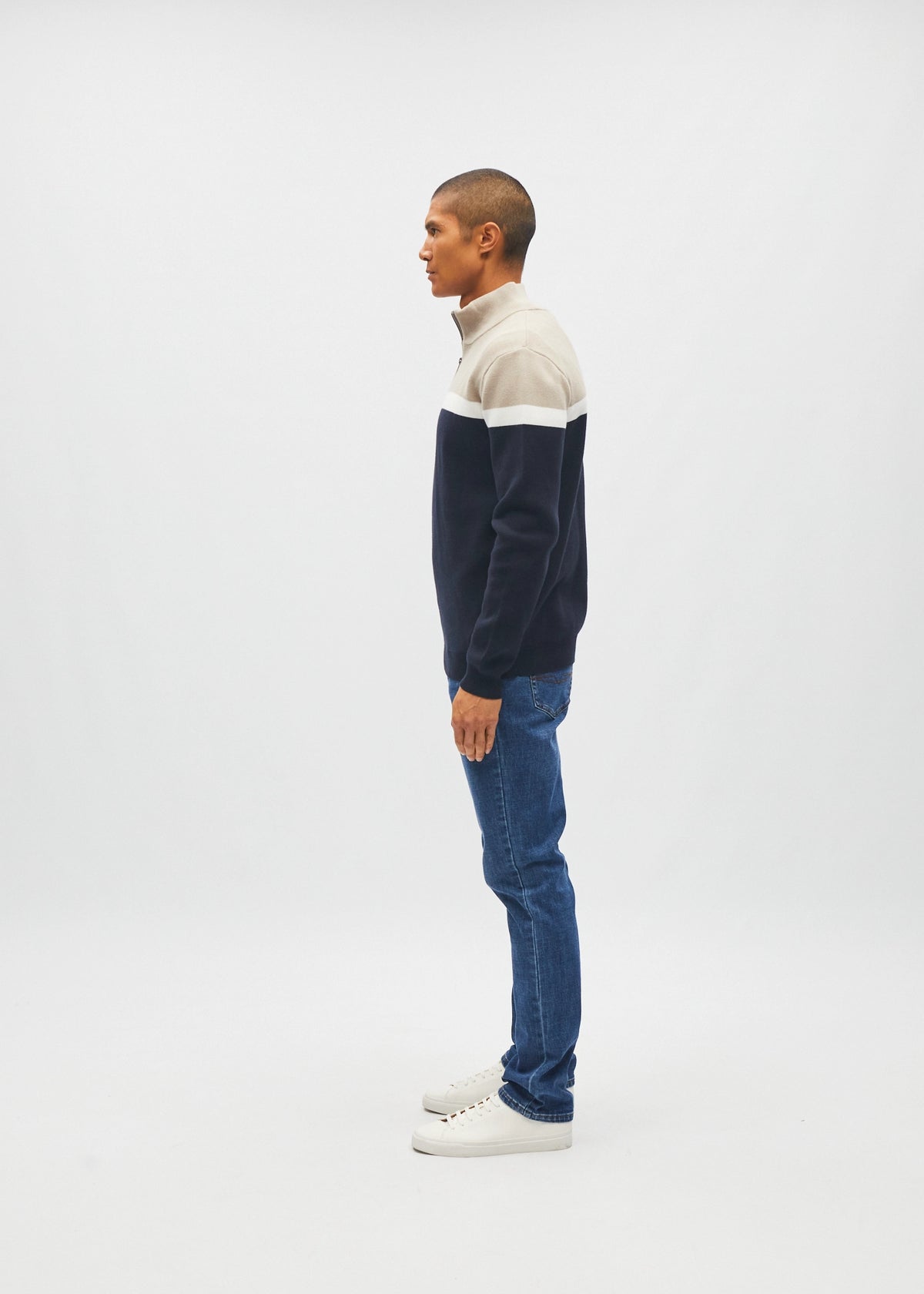 Tully Half Zip Sandshore