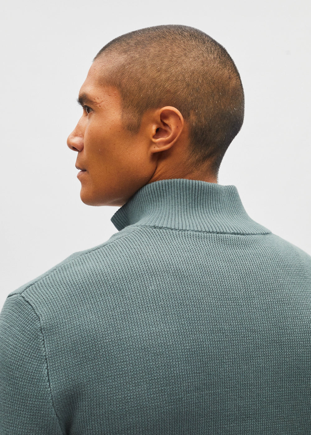 Twain Half Zip Green Meadow
