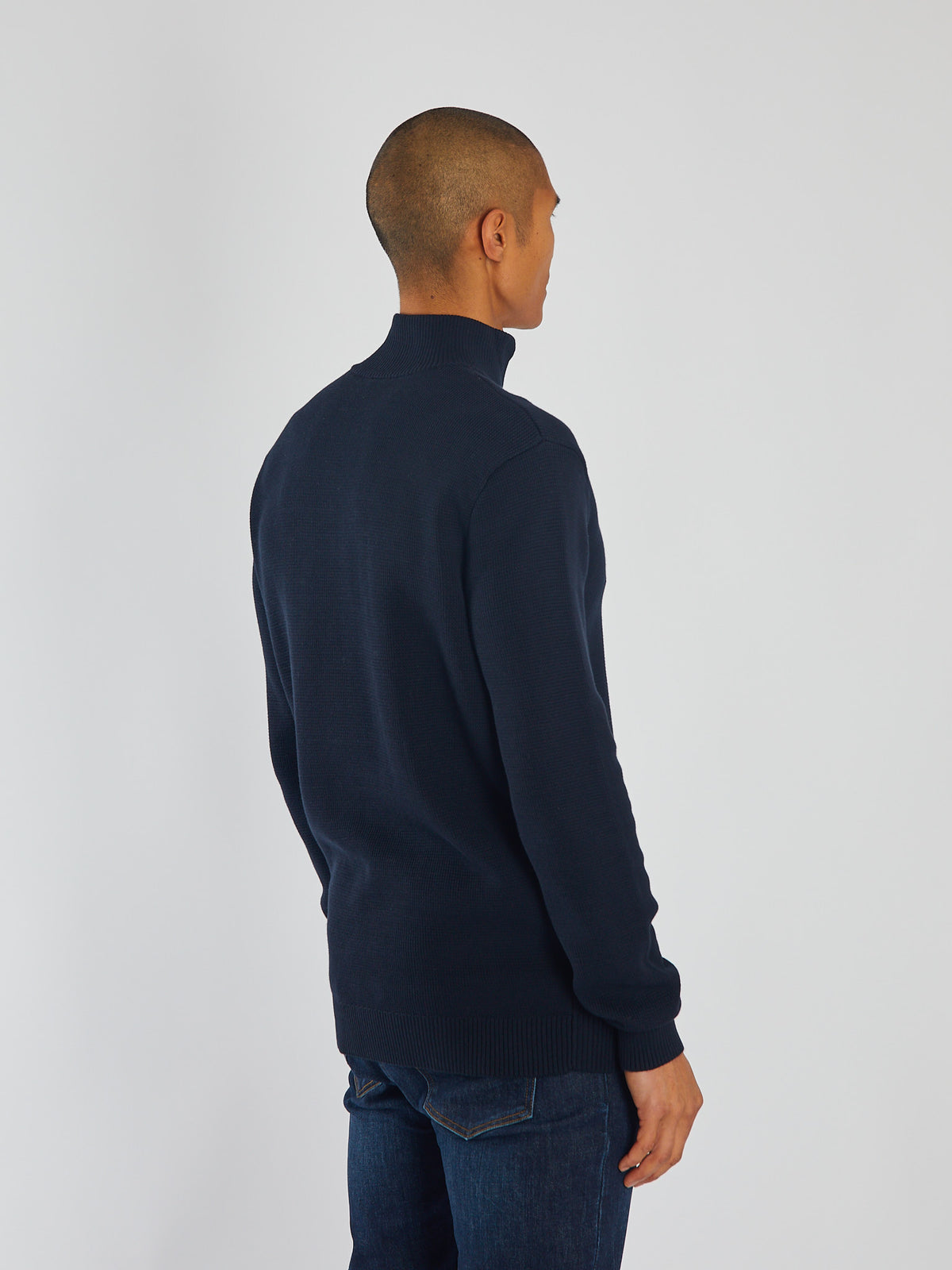 Twain Half Zip North Navy