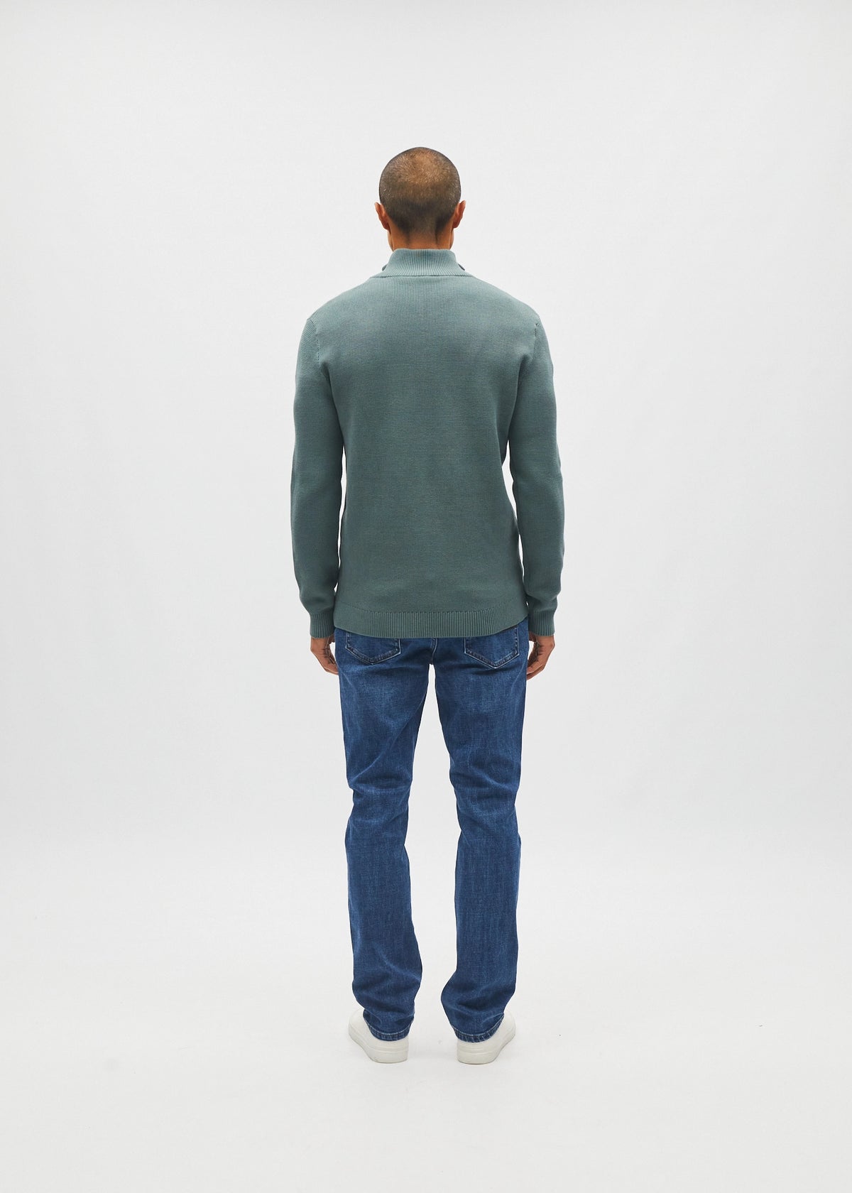 Twain Half Zip Green Meadow