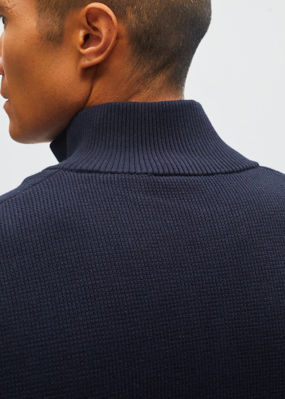 Twain Half Zip Metro Navy