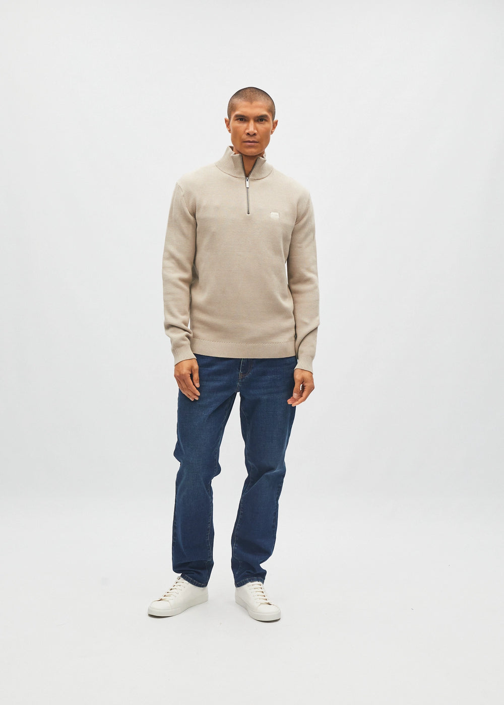 Twain Half Zip Sandshore