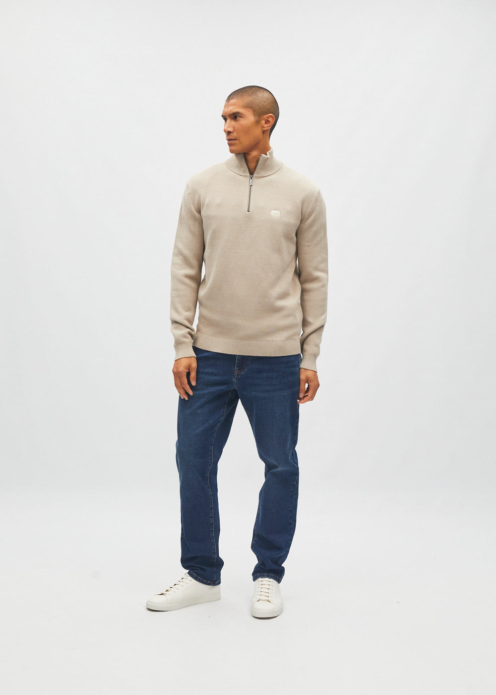 Twain Half Zip Sandshore