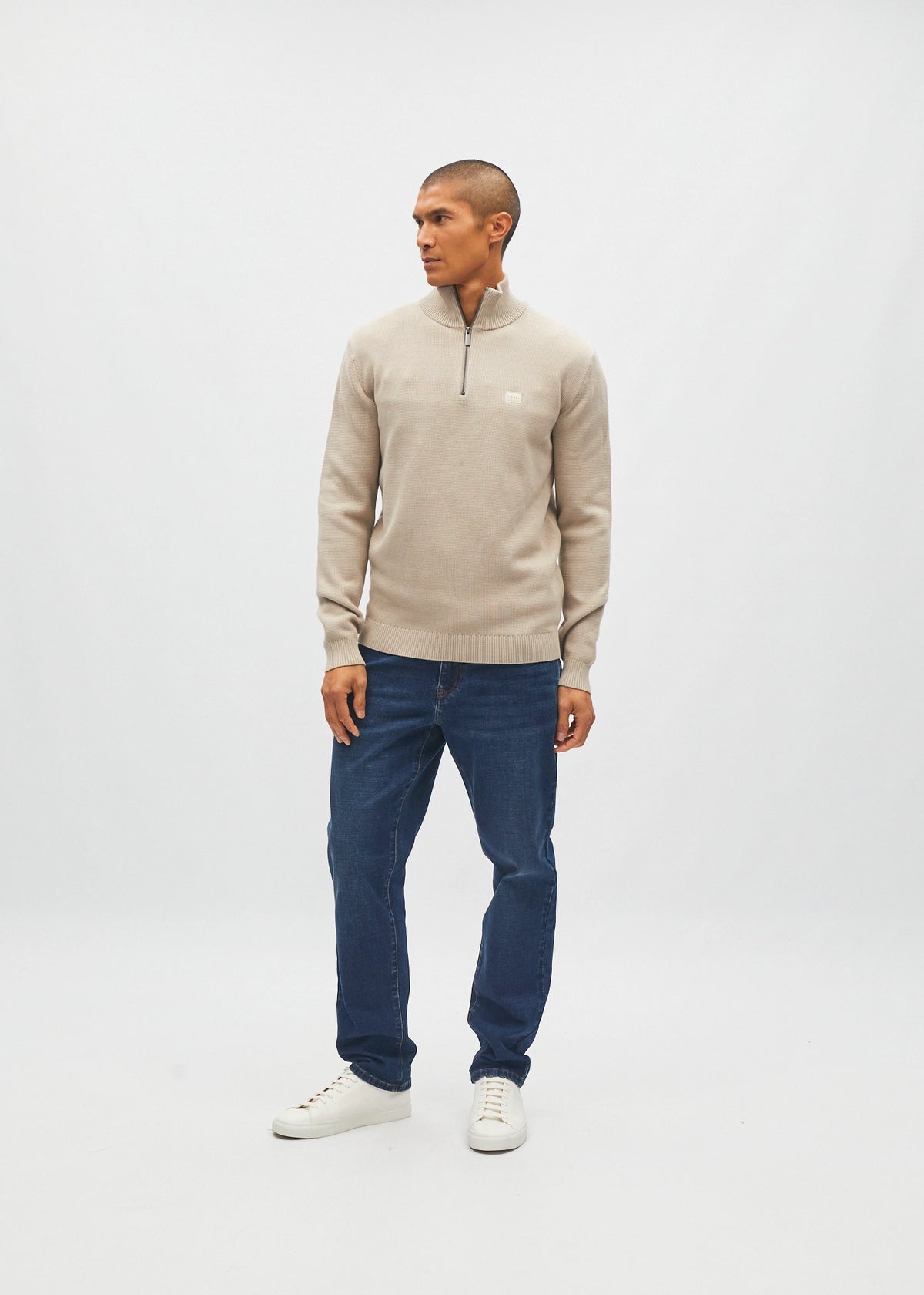 Twain Half Zip Sandshore