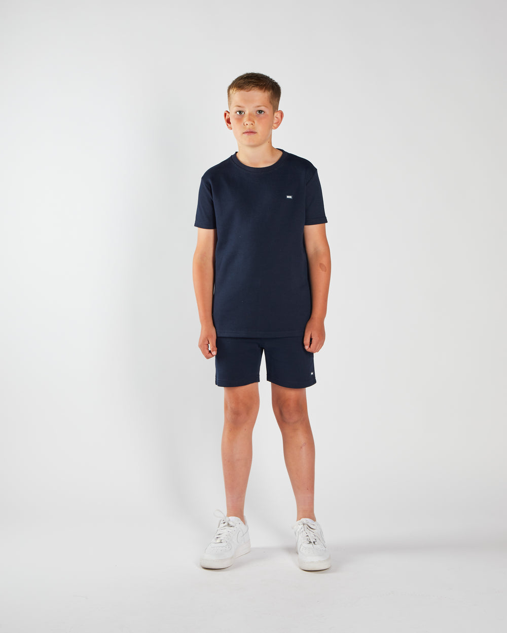 Toby Textured Tee Navy