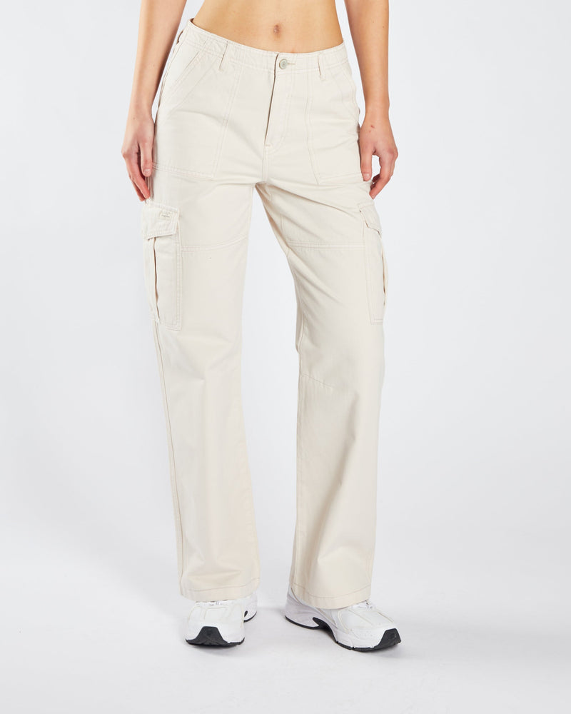 Tyler Cargo Pant Stone White