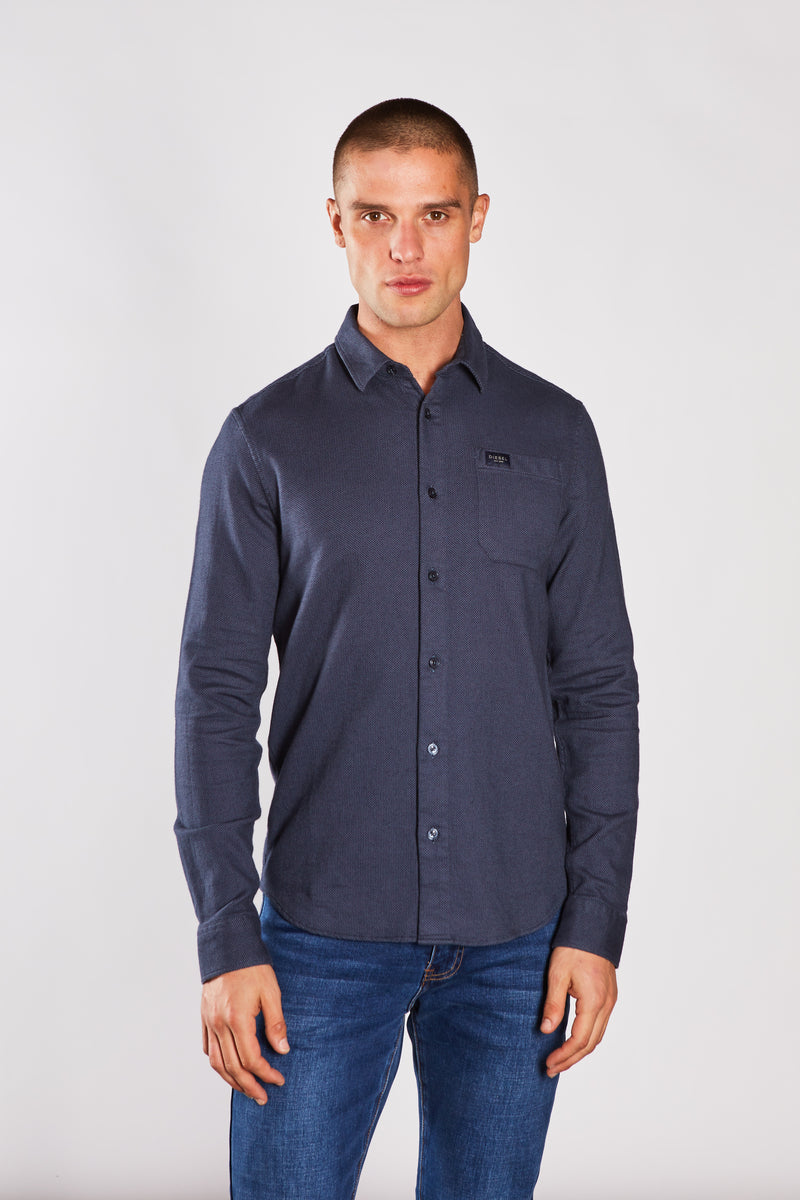 Dryden Shirt Salute Navy