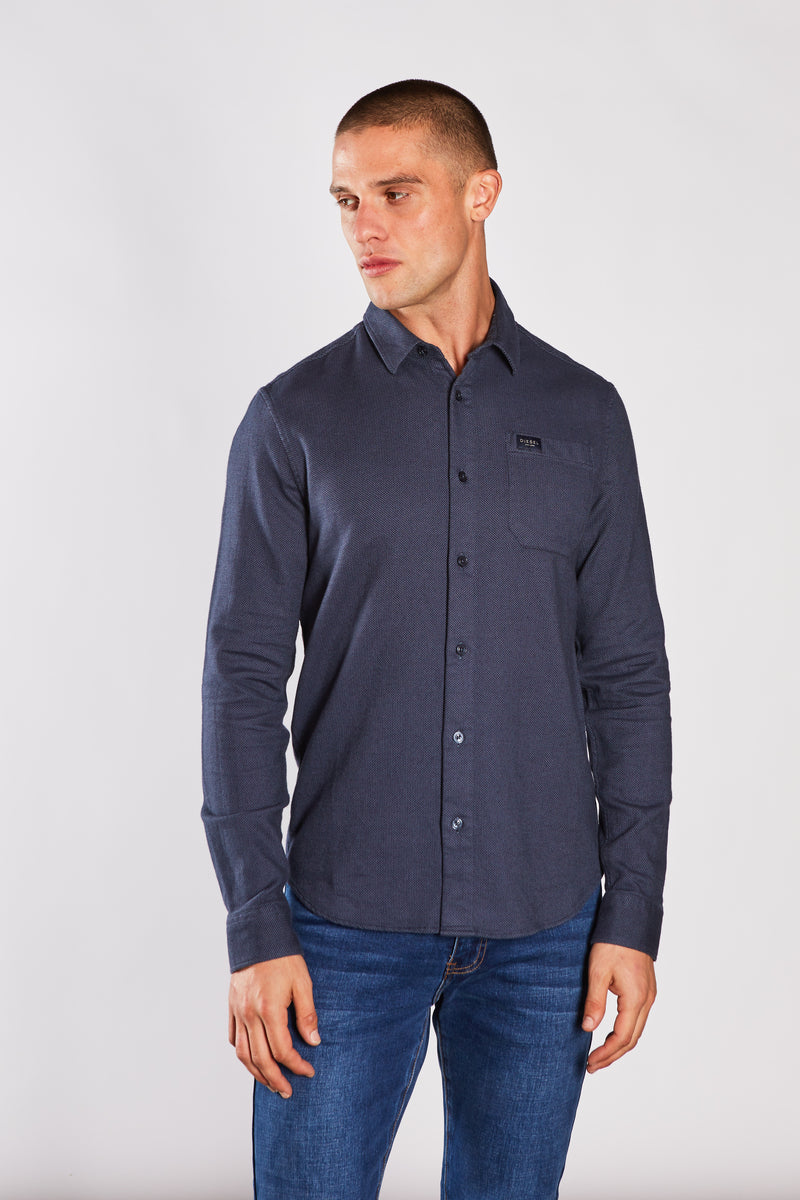 Dryden Shirt Salute Navy