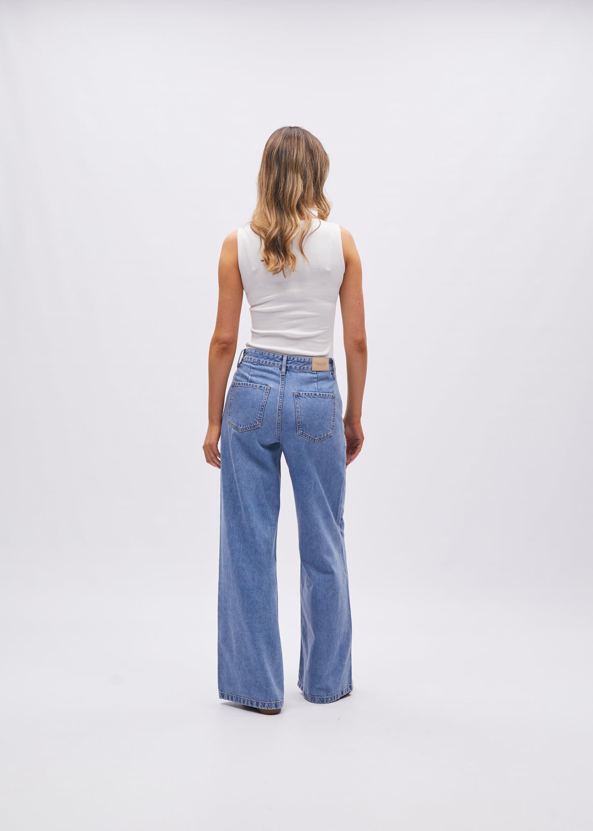 Cameron Wide Leg Light Blue