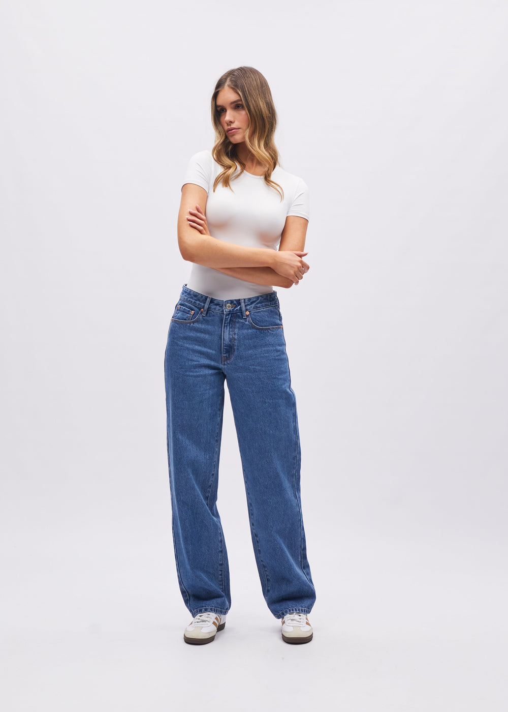 Scout Relaxed Straight Jean Medium Blue
