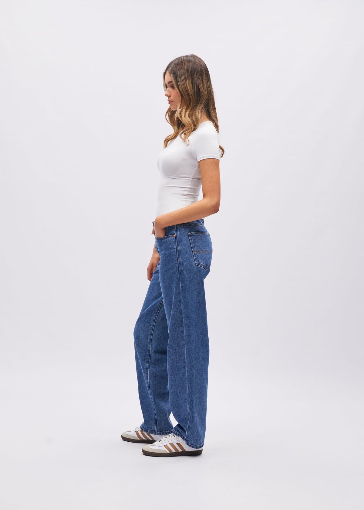 Scout Relaxed Straight Jean Medium Blue