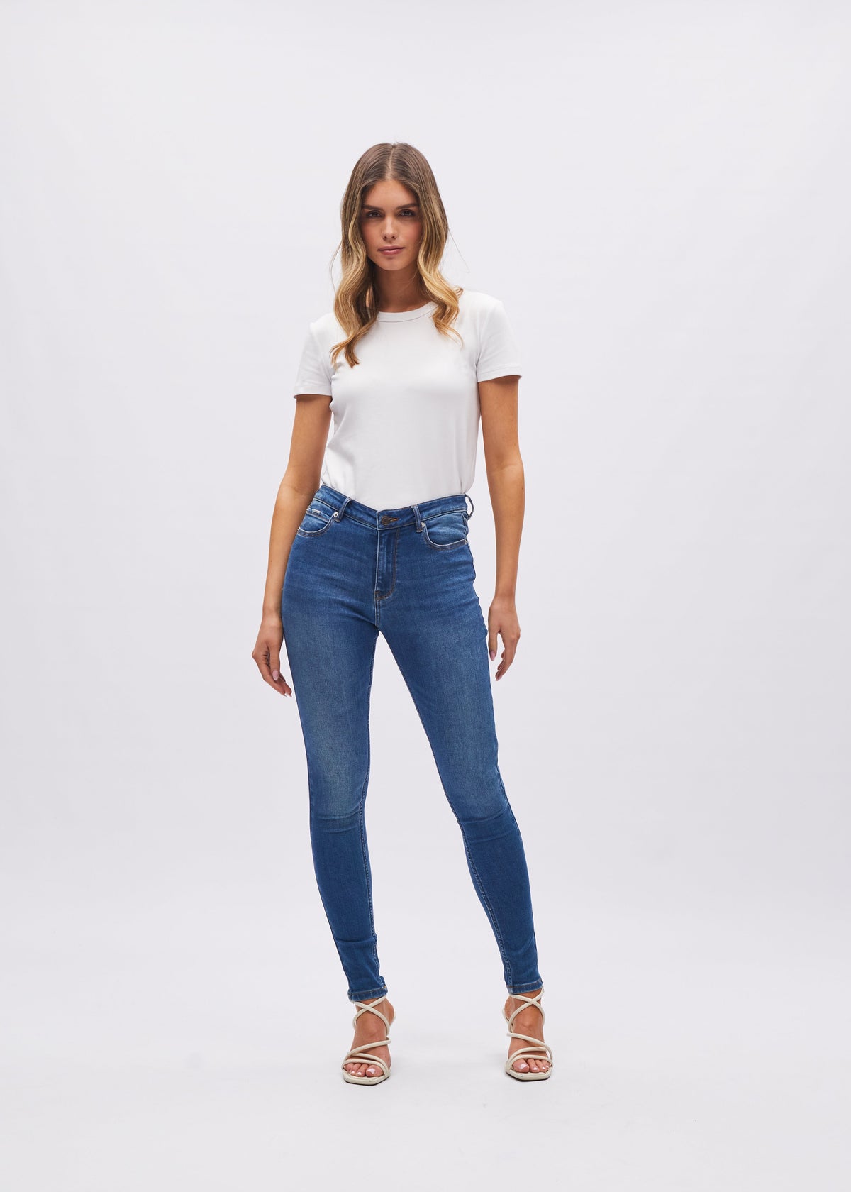 Kayla Mr Skinny Stone Blue