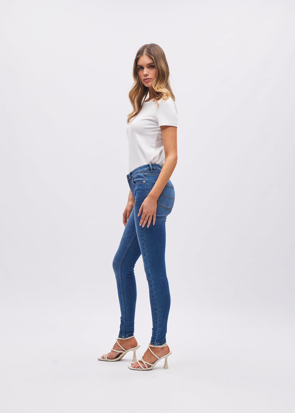 Kayla Mr Skinny Stone Blue