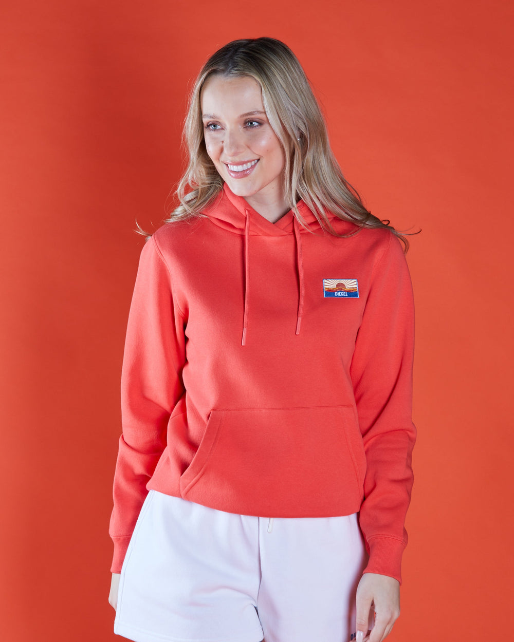 Veronica Hood Sunset Coral
