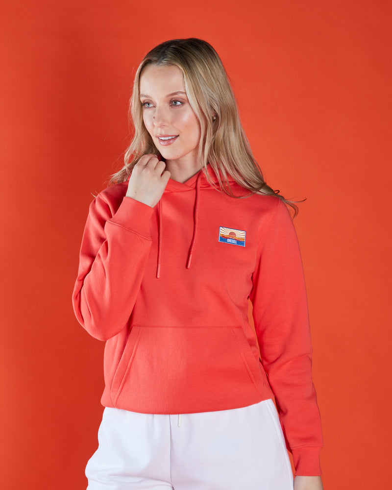 Veronica Hood Sunset Coral