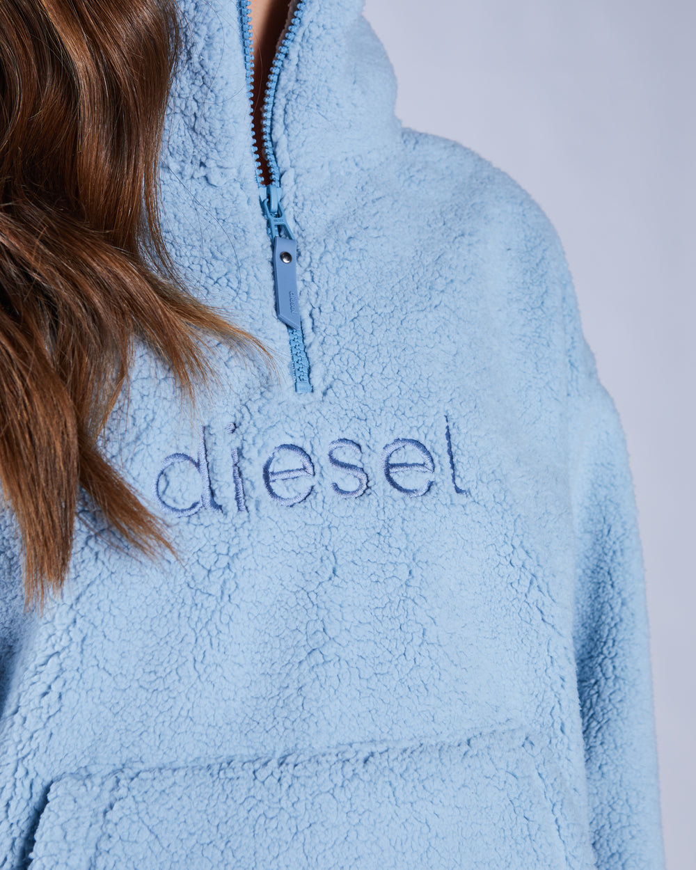 Wendelin Half Zip Fleece Ocean Breeze