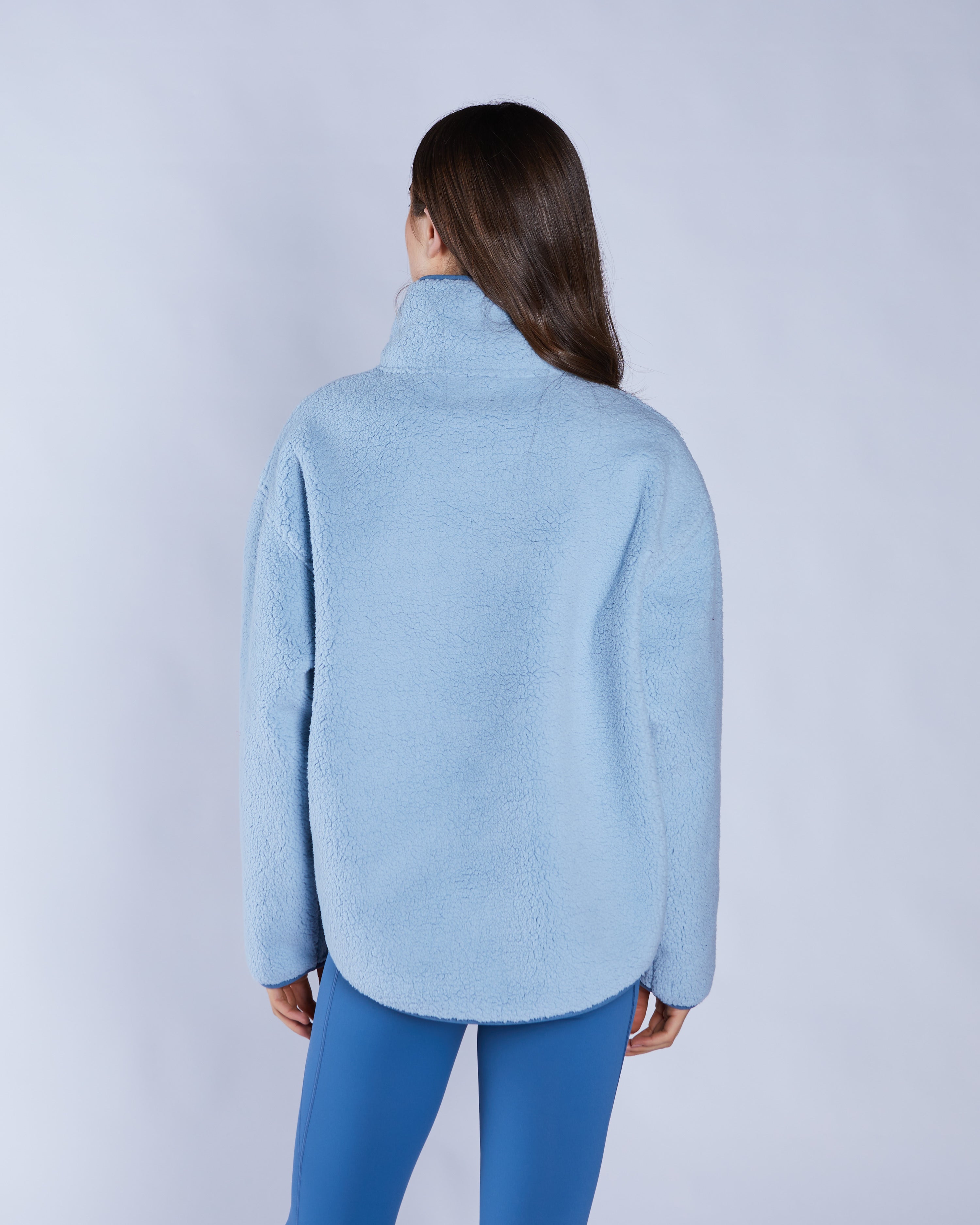 Wendelin Half Zip Fleece Ocean Breeze