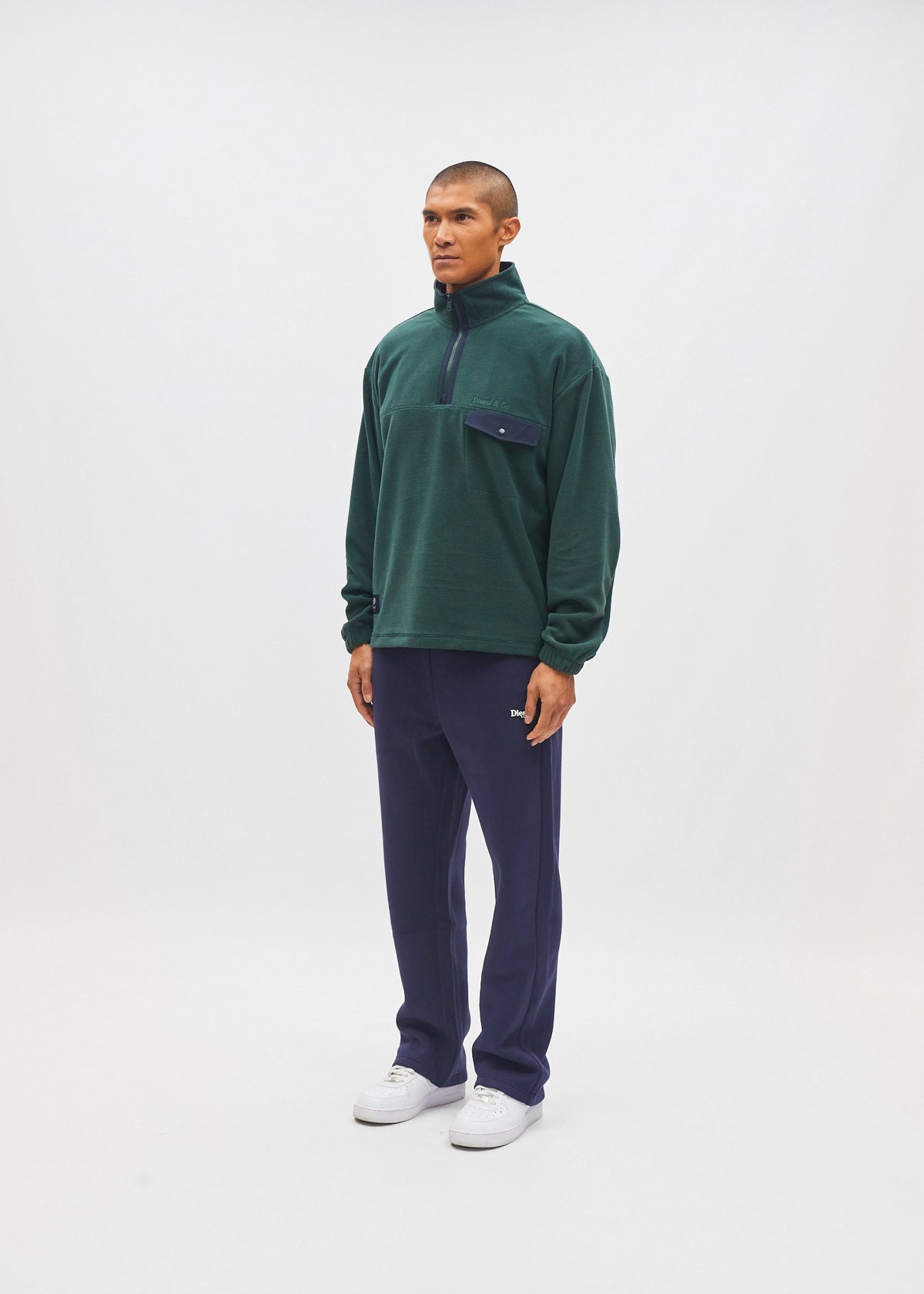 Wilder Half Zip Paddle Green