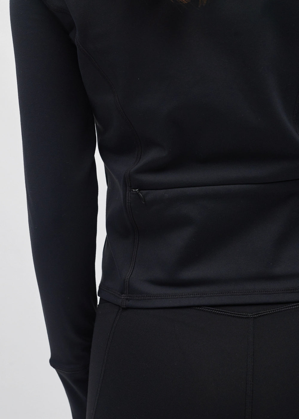 Kaitlyn Full Zip Studio Black