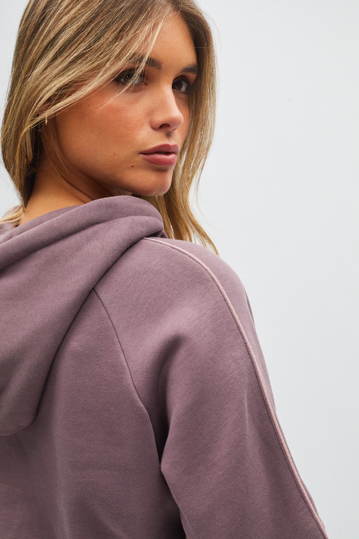 Cruz Zipper Dusty Mauve