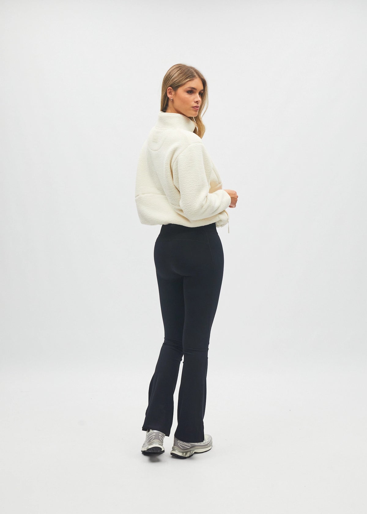 Kendall Half Zip Snow Cream