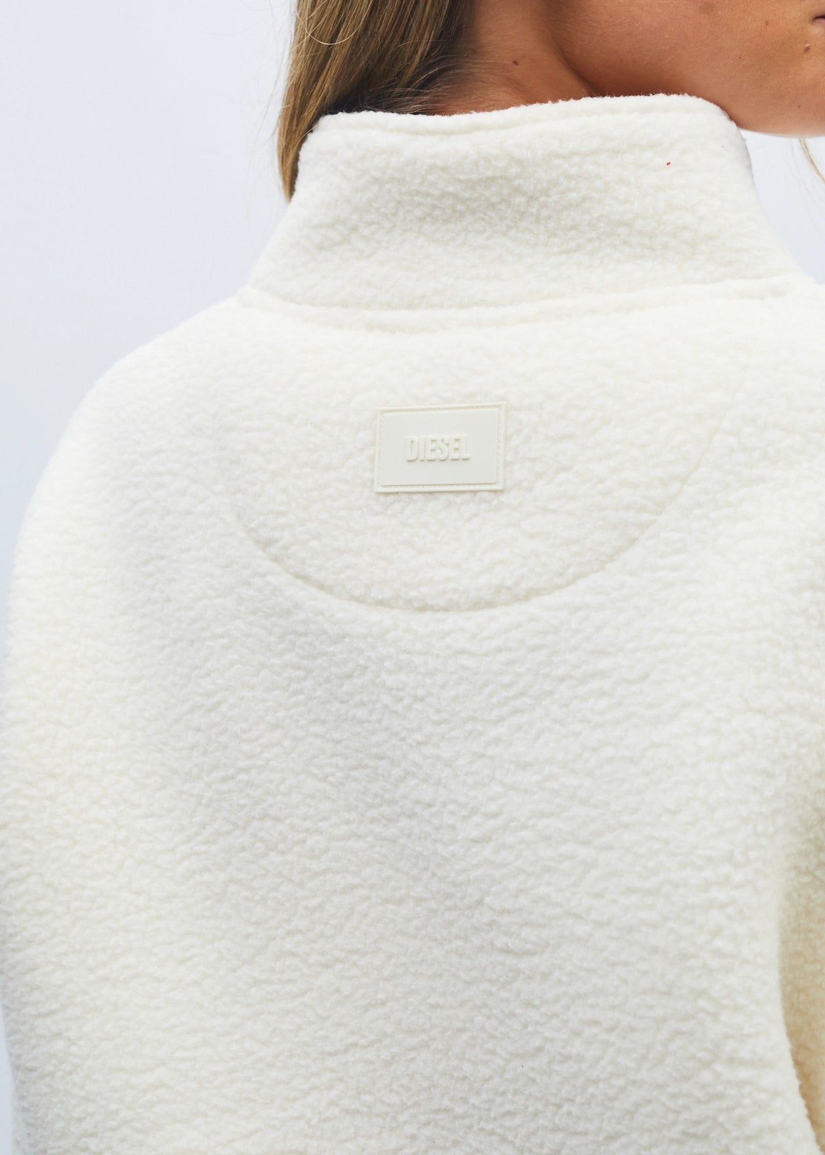 Kendall Half Zip Snow Cream