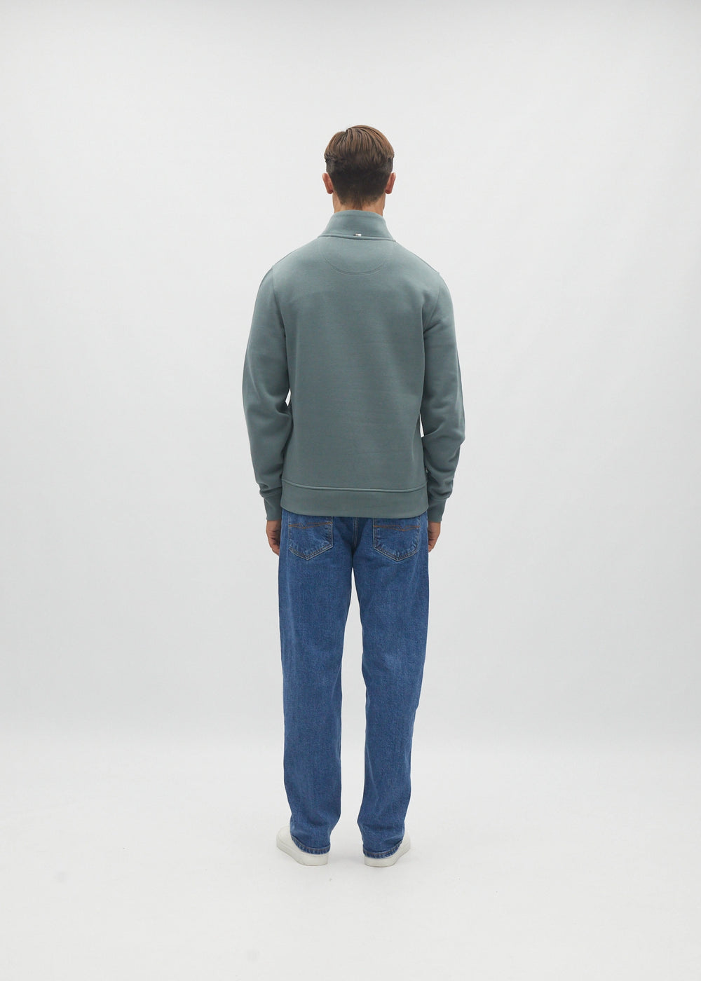 Jordan Half Zip Green Meadow