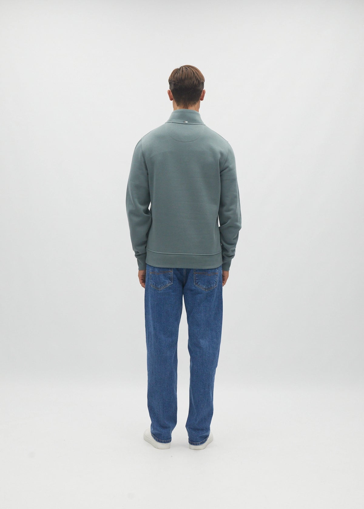 Jordan Half Zip Green Meadow