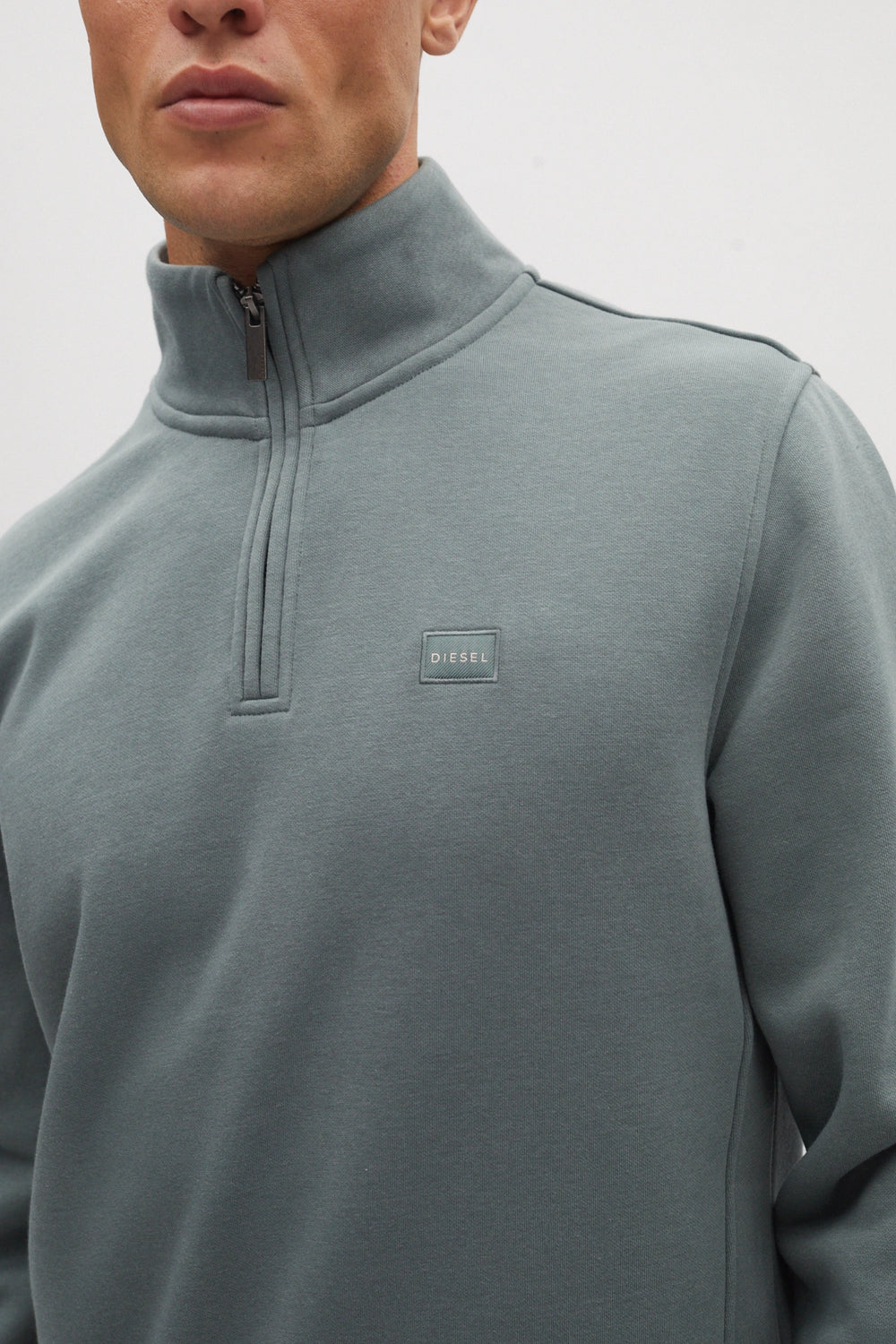 Jordan Half Zip Green Meadow