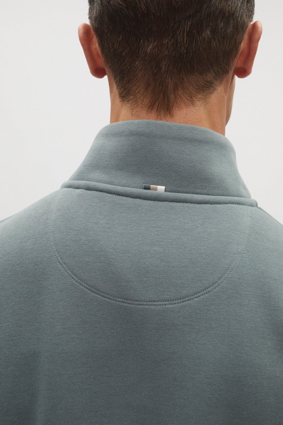 Jordan Half Zip Green Meadow